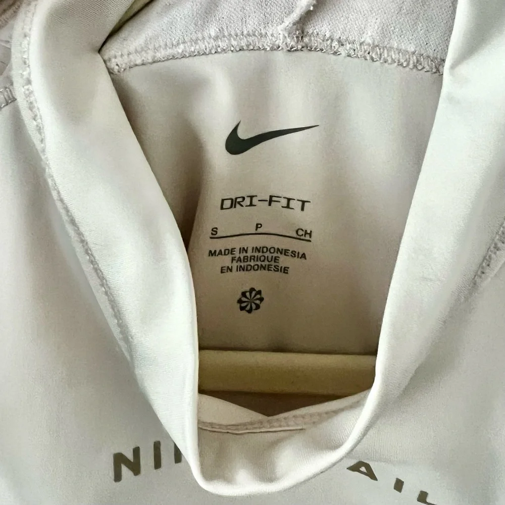 Nike Trail Dri-FIT Long Sleeve Running Top | Light Beige | Size S